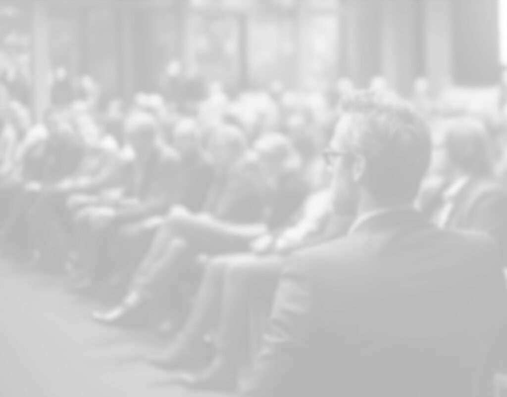 speaker at business meeting in the conference hall.